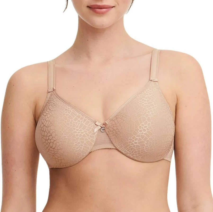Chantelle Women's C Magnifique Seamless Unlined Minimizer Bra - Comfortable Full Coverage T-Shirt Bra