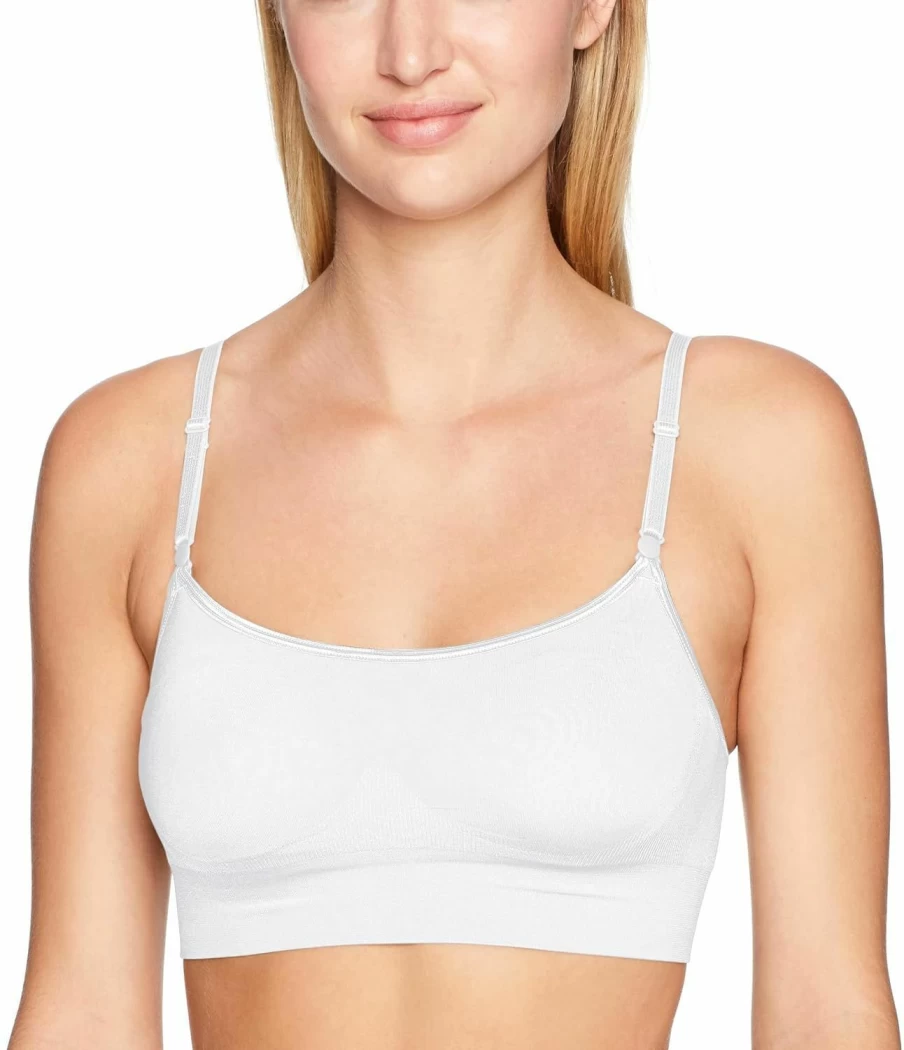 Warner's Women's RM0911A Comfort Bra - Wireless, Lightly Lined, Convertible, Seamless Stretch, Dig-Free Band