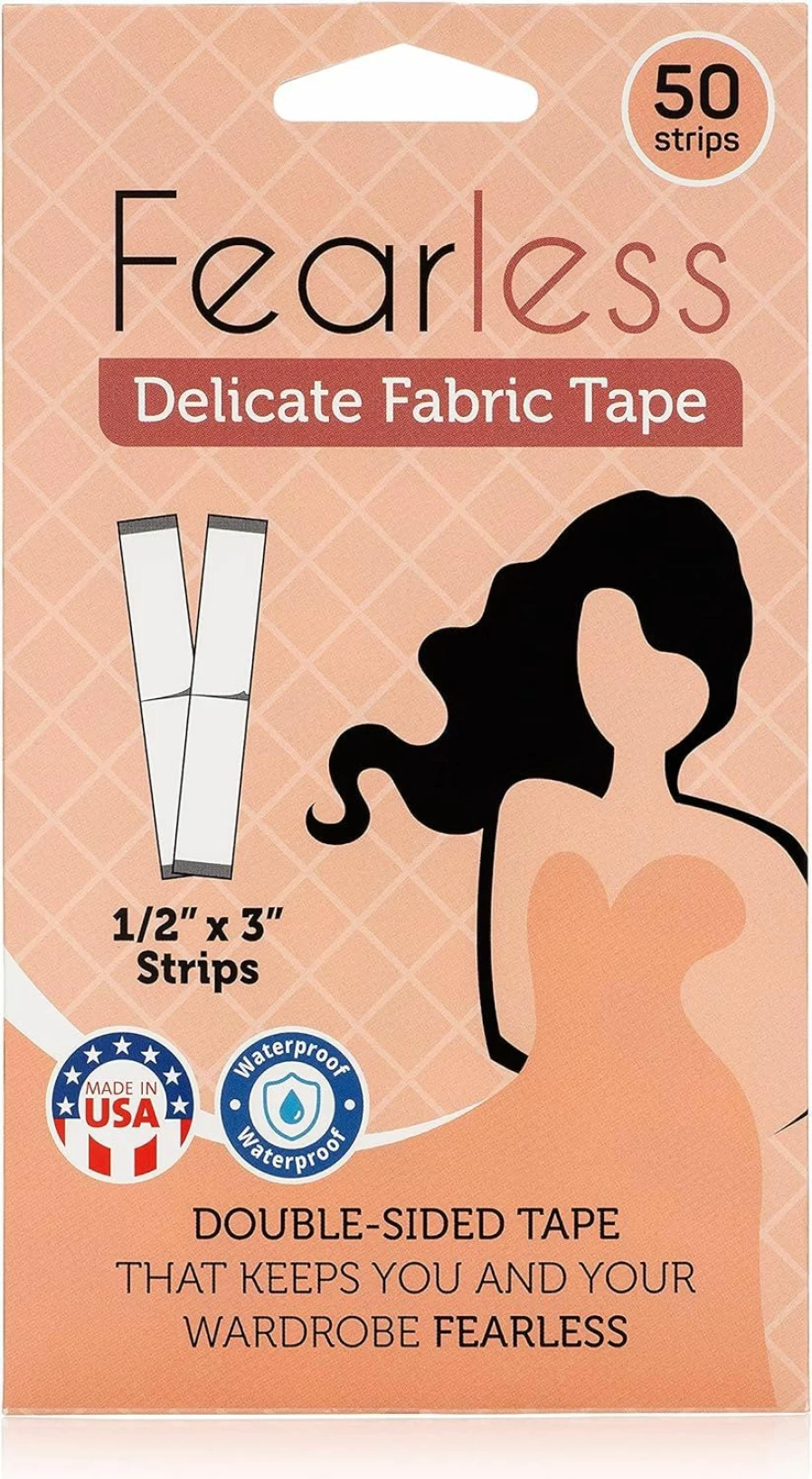 Fearless Tape - Strong Double Sided Adhesive Tape for Permanent Bonding, 1 Inch x 10 Yards, Heavy Duty Mounting Tape for Home & Office Use