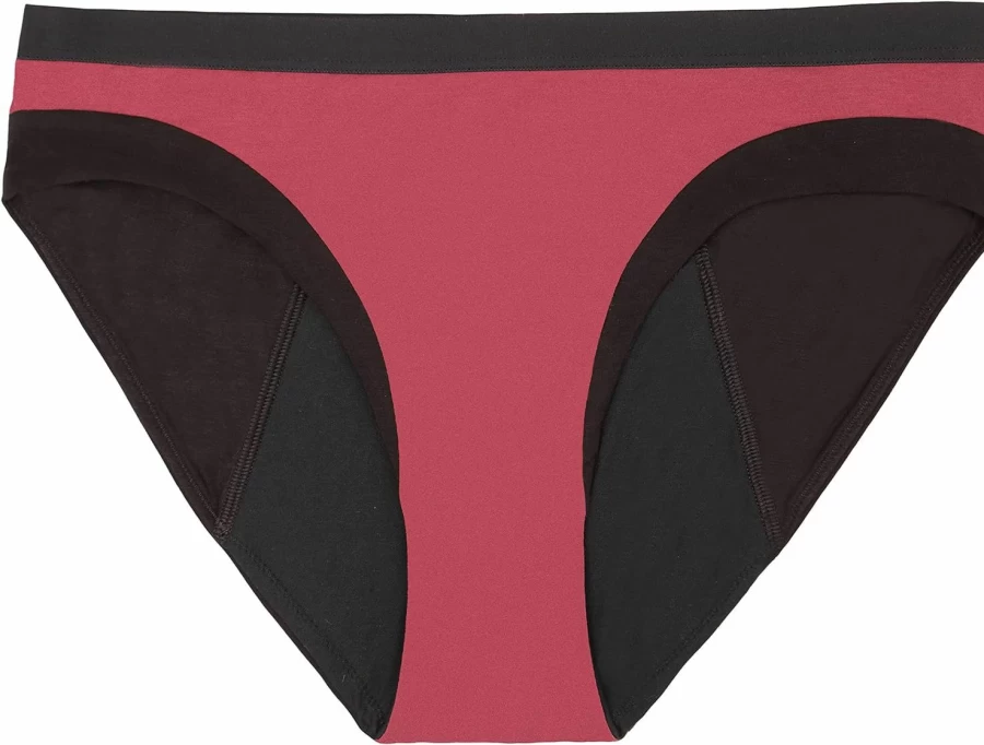 THINX Modal Cotton Bikini Period Underwear for Women – Leak-Proof, HSA/FSA Approved, Holds 3 Tampons Worth of Flow