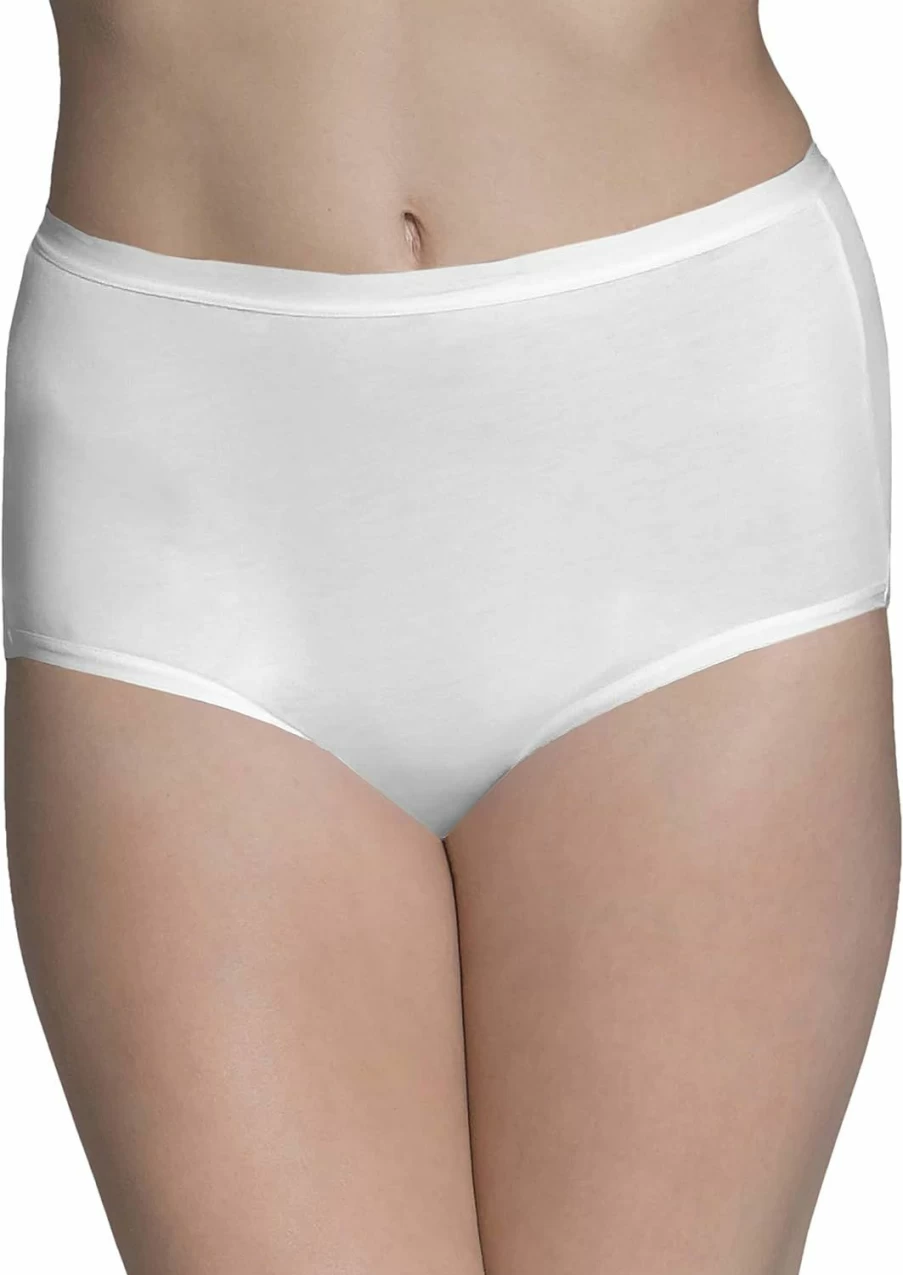 Fruit of the Loom Women's Ultra Soft Breathable Cotton Underwear - Premium Comfort Panties