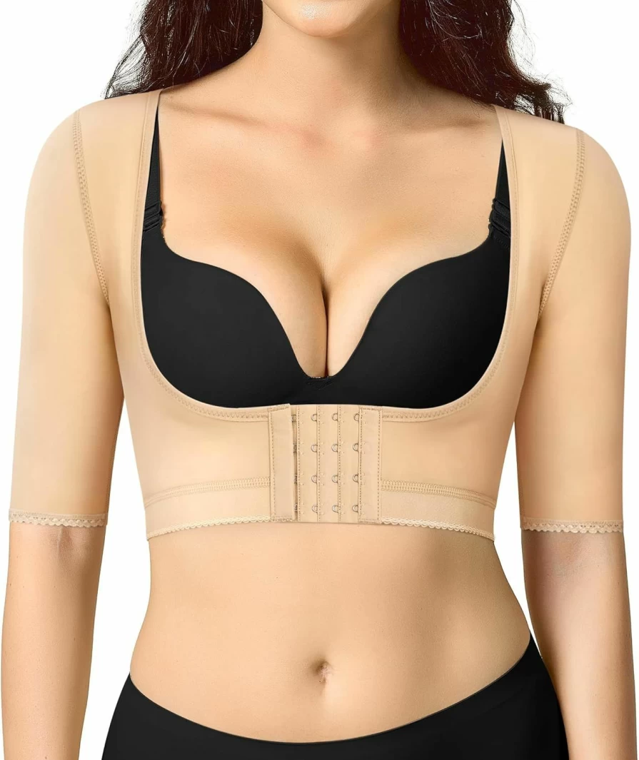 BRABIC Post-Surgery Arm Compression Sleeve for Women - Shapewear Tops & Arm Shaper for Recovery