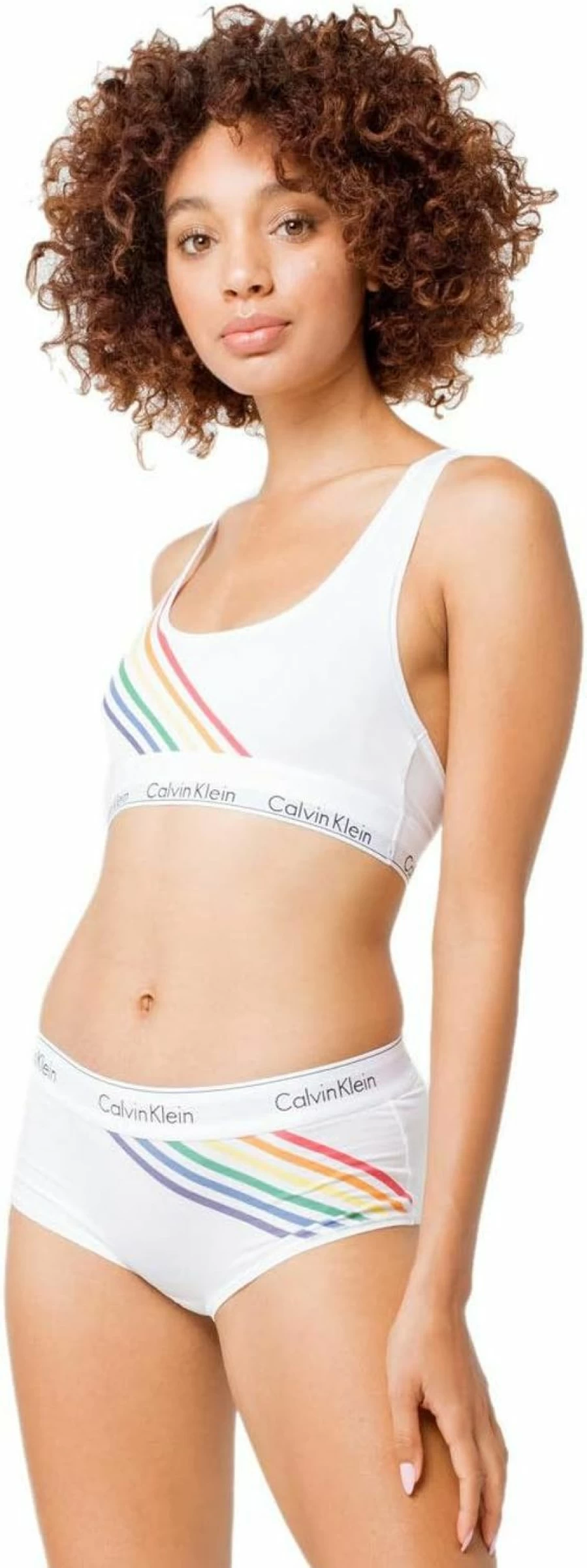 Calvin Klein Women's Cotton Boyshort Underwear - Comfortable Modern Panty