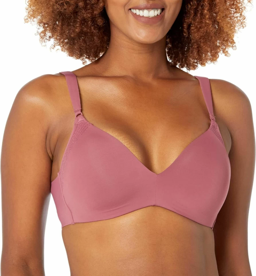 Warner's Women's Cloud 9 Wire-Free Lift Bra - Comfortable Wireless Support Bra