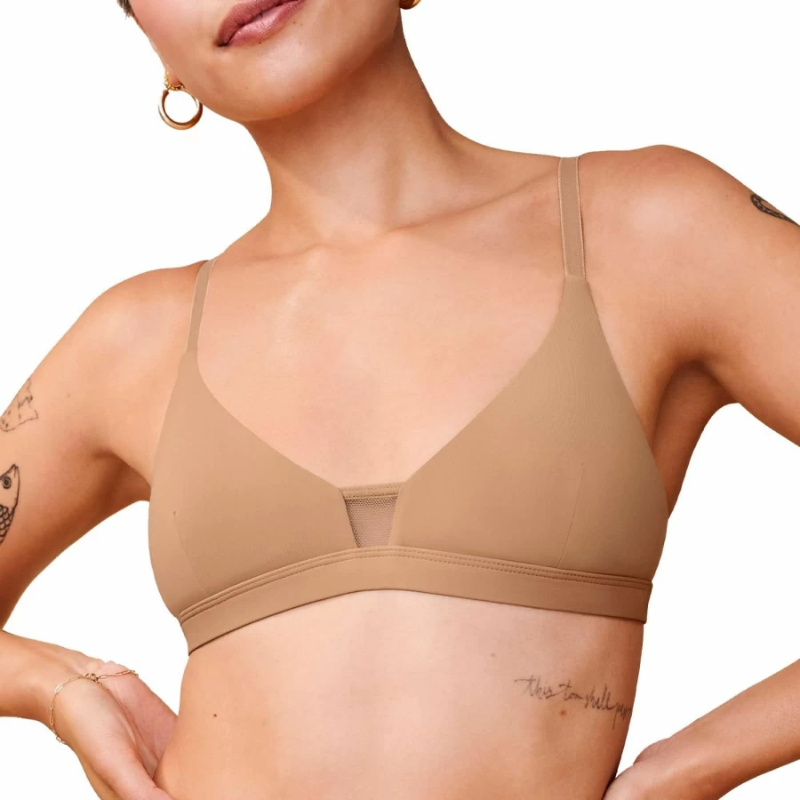Pepper Limitless Wirefree Scoop Bra - Wireless Comfort Bra for Women, Removable Cups, Ultra-Soft Fabric, Supportive Body-Hugging Fit