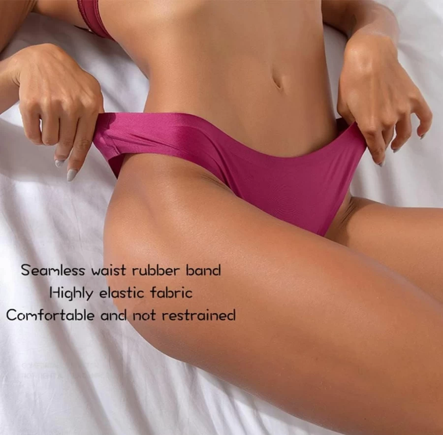 VISSAY Women's Seamless Hipster Panties - Silky Soft, Breathable, Invisible Underwear for Comfort All Day
